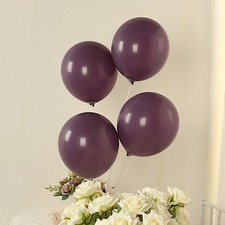 50 VIOLET AMETHYST 12" Biodegradable Latex Matte Pastel Balloons Party Wedding
