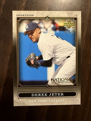 2007 Upper Deck National VIP Derek Jeter Yankees