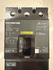 200 Amp Square D Industrial circuit Breaker
