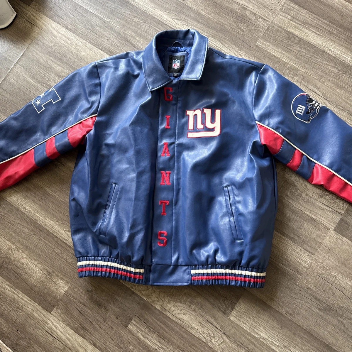 Preços baixos em G-III New York Giants jaquetas de fãs de Esportes