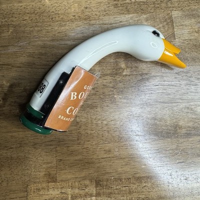 Goose Island Bourbon County Beer Tap Handle Goose Head Figural Damaged Beak