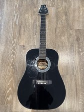 Acoustic Guitar 6-String 3/4 Size Left Handed & Thomann Case