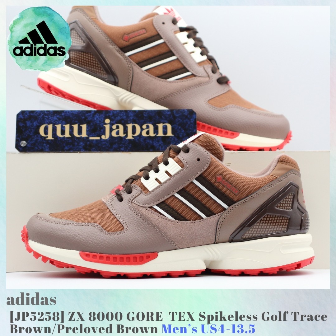 adidas ZX 8000 GORE-TEX Spikeless Golf Trace Brown JP5258 Me