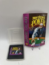 Poker Face Paul's Poker - Sega Game Gear - AUTHENTIC - With Manual Fast Shipping