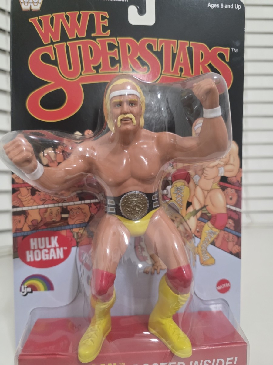 DEFECTIVE WWE LJN Wave 1 Black Card Chase Variant Brand WWF Hogan