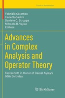 Fabrizio Colombo (U. A.) | Advances In Complex Analysis And Operator Theory