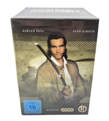 Highlander - Gesamtedition - Die komplette Serie (Booklet, Schuber) [45 DVDs]