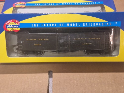 HO Athearn RTR 92581 50' IC Illinois Central Express Reefer 5204 como nuevo | Condition: New