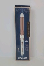 Conair Double Ceramic 1-Inch Curling Iron 1-inch barrel produces classic