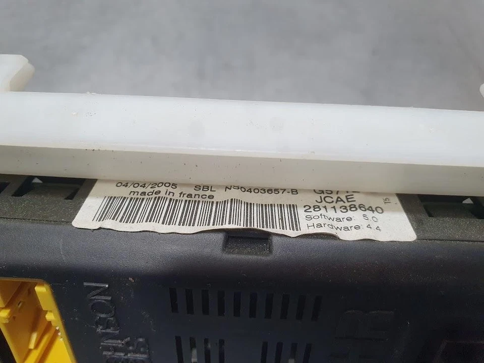 PEUGEOT 307 HEATER/AC CONTROLS T6 10/05-12/09 - image 4 of 4