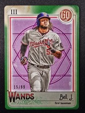 2021 Topps Gypsy Queen - Tarot of the Diamond Josh Bell #TOD-18 Green /99