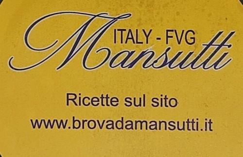 I RAIUS con BROVADA DOP  KG1 MANSUTTI- prodotto artigianale del Friuli - Foto 6 di 7