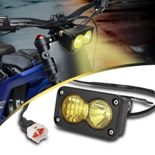 Motoparty Headlight Kit for Sur-Ron Segway X260, Yellow 6000-6500K Spot/Flood...