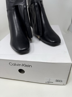 Calvin Klein PEMMIE Solid Over-The-Knee Boots Size 8.5M *New In Damaged Box*