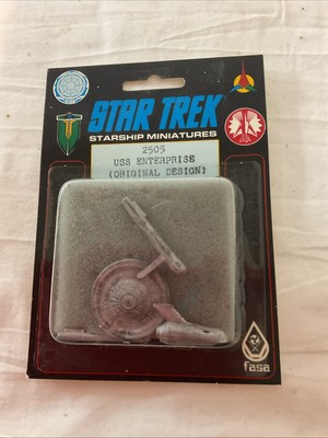 #ad #ad Star Trek U.S.S Enterprise Original Design 2505 Starship Miniatures 1985 FASA $39.95