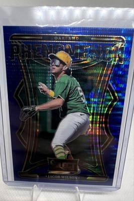 Oakland A s Jacob Wilson Phenomenon Blue Prism /35