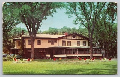 Postcard Oregon, Illinois, Maxson Manor Restaurant A9666