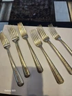 Towle Rambler Rose  large fork  Sterling Silver - 11 pc weight 505 gram