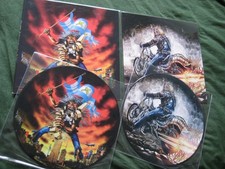 iron maiden - 2LP PICTURE DISC VINYL SET - PICTURE DISC'S - NEW!!