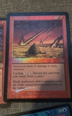 Starstorm Onslaught Foil  Excellent Condition!  
