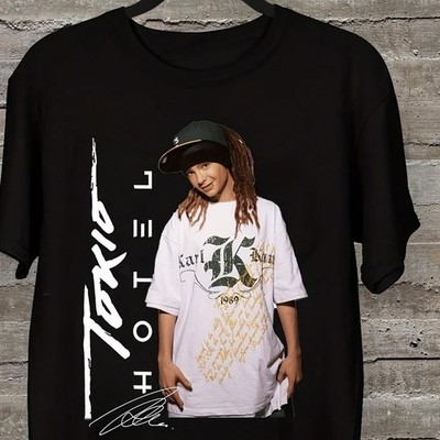 New! Tokio Hotel Tom Kaulitz Signature Graphic T-Shirt BL1181 | eBay