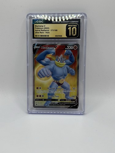 Machamp V graded CGC 10 for sale on eBay