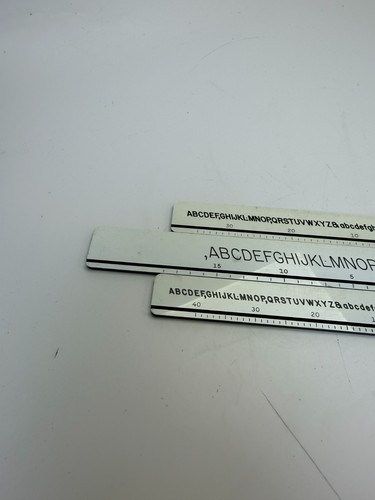 K&E Leroy 61 0300-100CL 240 cL 120cl Vintage Keuffel & Esser Schriftzug 3er Set - Bild 4 von 5