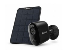 Reolink Argus 3 Ultra B350 4K 8MP WLAN Akku Kamera + Solar Panel Schwarz