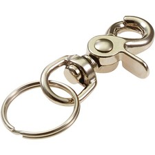 Lucky Line Nickel-Plated Zinc Key Chain 44101 Lucky Line 44101 085721441011