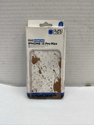 QUAD LOCK Waterproof Phone Case MAG PONCHO compatible with IPHONE 13 PRO MAX