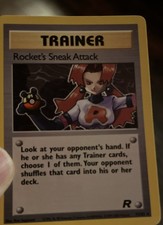 Rocket's Sneak Attack 16/82 Team Rocket Holo on eBay