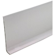 M-D Building Products 75291 4-Inch by 4-Feet Dry Back Vinyl Wall Base, Silver Gr