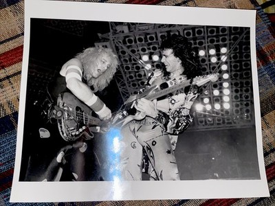 STEVE VAI DAVID LEE ROTH BAND TYPE 1 PHOTO AMERICAN GUITAR HERO ROCK N ROLL STAR