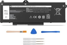 64Wh GRT01 Battery Compatible with Dell Precision 3470 3561 3571 3581