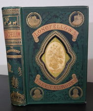 1865 THE POETICAL WORKS OF HENRY WADSWORTH LONGFELLOW POETRY EVANGELINE @