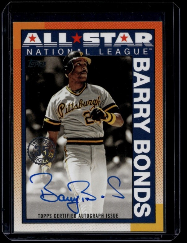 2025 Topps Baseball Barry Bonds #90AS-BBO 1990 Topps All-Star On