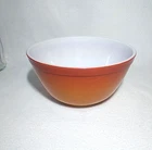 Vintage Pyrex 402 Nesting Mixing Bowl 1.5 QT Redish Pinkish Orange Corning USA