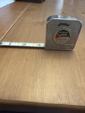 Vintage RARE MODEL Disston Carlson White Chief No. 3210 Tape Measure 10 ft.