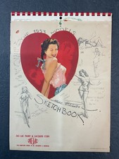 1953 Sketchbook Pinup Vendor Calendario Stessi Giorni del 2026 Atlanta, GA