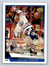 1993-94 Upper Deck - Shayne Corson #132 Edmonton Oilers Hockey Card