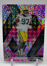 2025 Panini Mosaic Kenny Clark #84 Camo Pink Mosaic Prizm