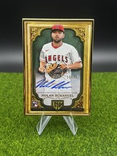 2024 Topps Gilded Gallery of Gold Auto Nolan Schanuel #GOG-NS 32/50 (AU, RC)