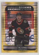 2021 O-Pee-Chee Platinum Marquee Rookies Seismic Gold 37/50 Olle Alsing #256 q2c