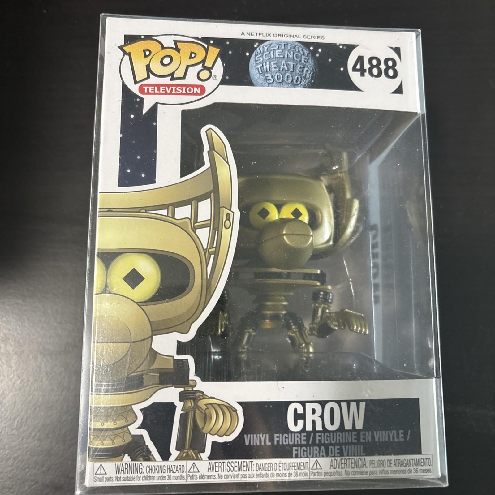 Funko Pop! Vinyl: Crow #488 Mystery Science Theater 3000 w/ 