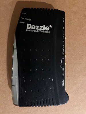 Dazzle Hollywood DV Bridge A1   Analog - DV Capture Converter   w/ PSU