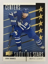 John Tavares 2019-20 Upper Deck Shooting Stars Centers #SSC-9 - Maple Leafs