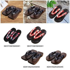 Traditional Japanese Clogs Shoes Indoor Outdoor Geta sandals