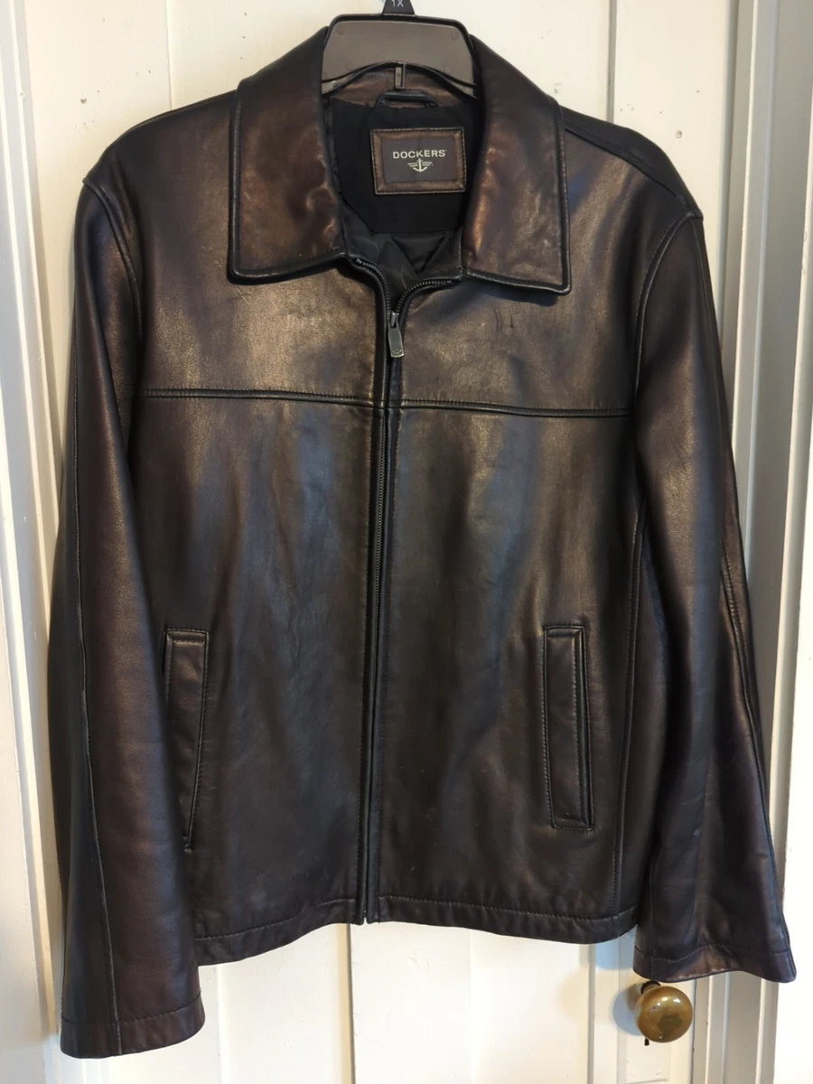 DOCKERS Leather Outer Shell Coats, Jackets & Vests for Men for
