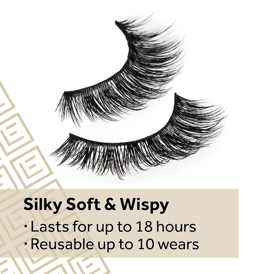 Luxe Silk Marquise Reusable Eyelashes, Adhesive Included, 1 Pair - Image 4 of 4