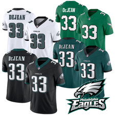 Eagles Men's  #33 Cooper DeJean Limited Jersey All Stitched Jersey NWT
